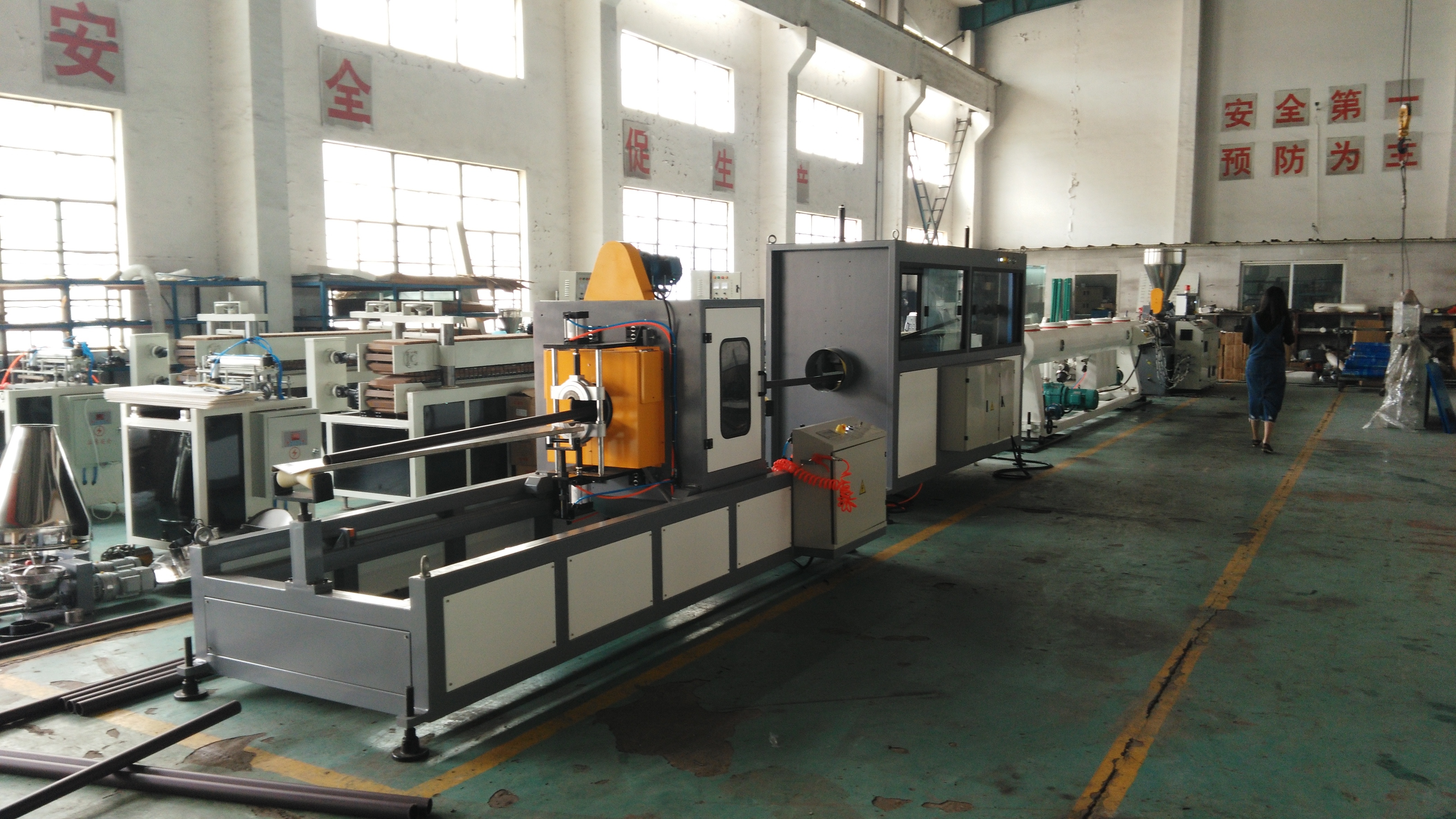 son şirket davası hakkında PVC Boru Ekstrüzyon Hattı DN110–DN250