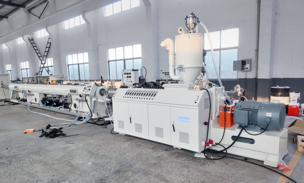 son şirket davası hakkında Fas'ta Endüstriyel Boru İmalatı için HDPE Boru Ekstrüzyon Hattı