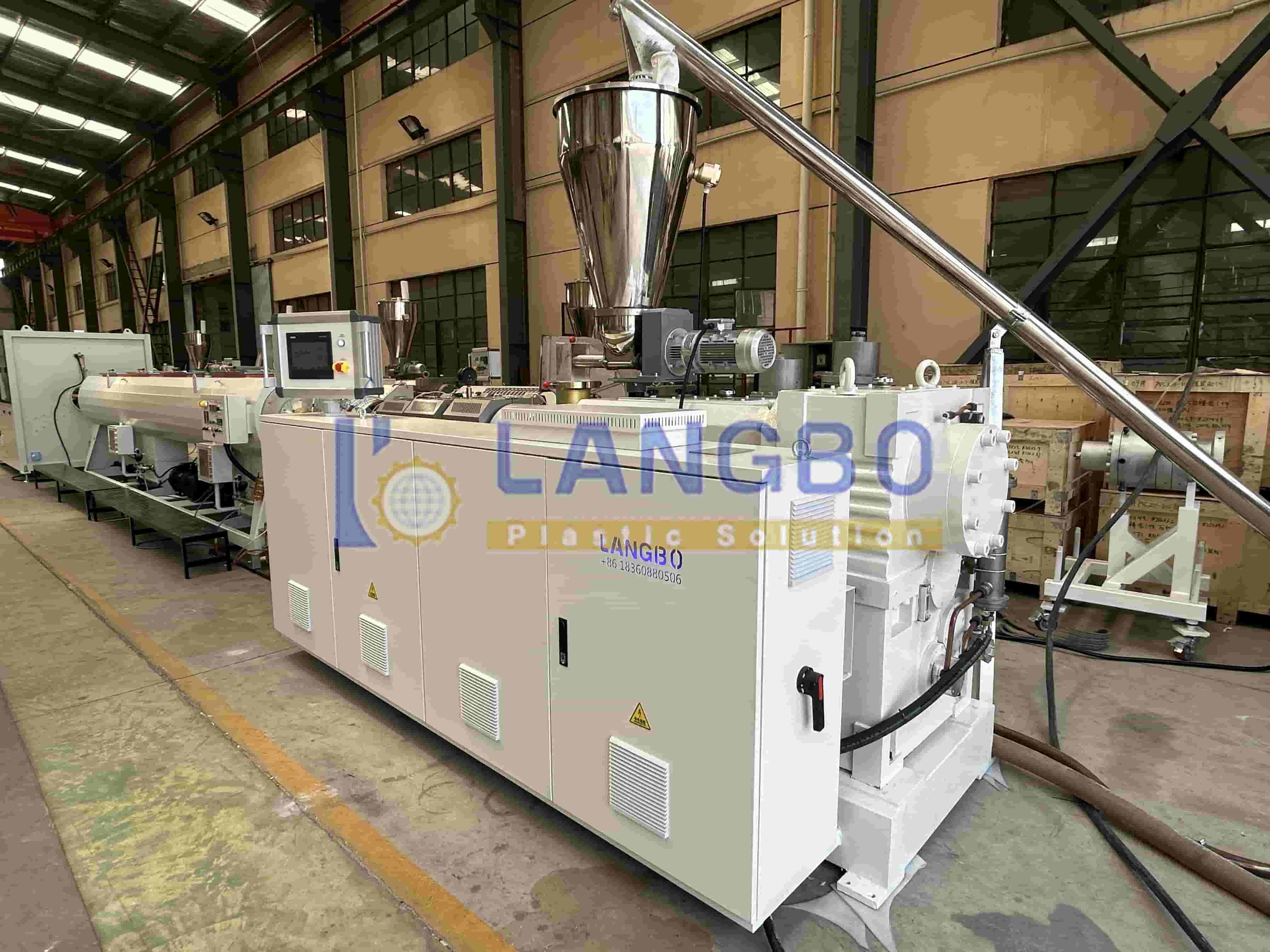 son şirket davası hakkında 90–315mm PVC Pipe Extrusion Line for Infrastructure Pipe Manufacturing in Tunisia