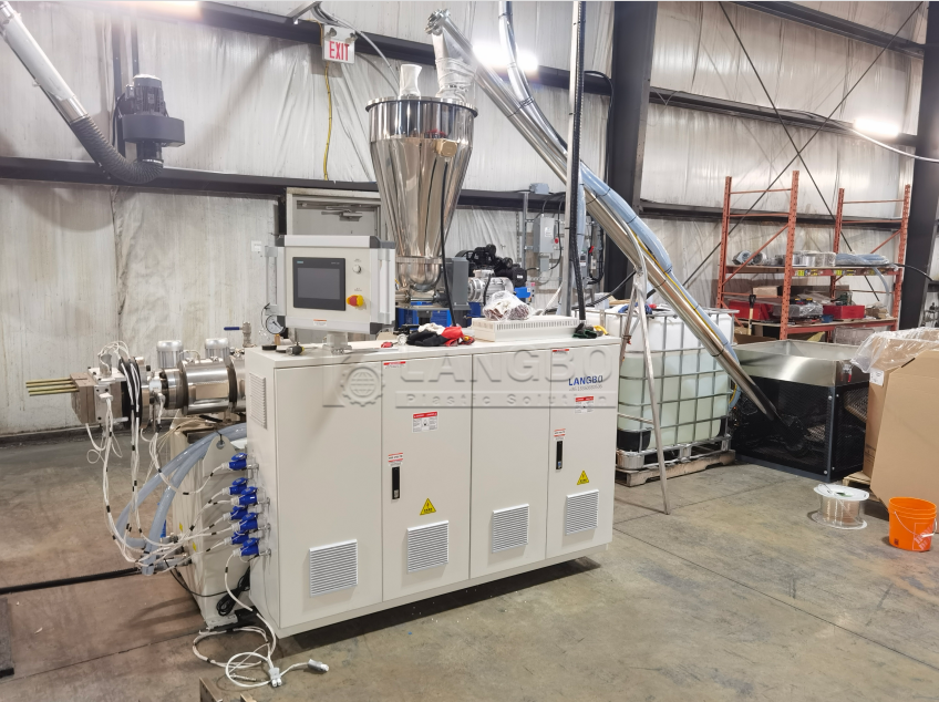 son şirket davası hakkında PVC Electricity Cable Duct Extrusion Line in Canada