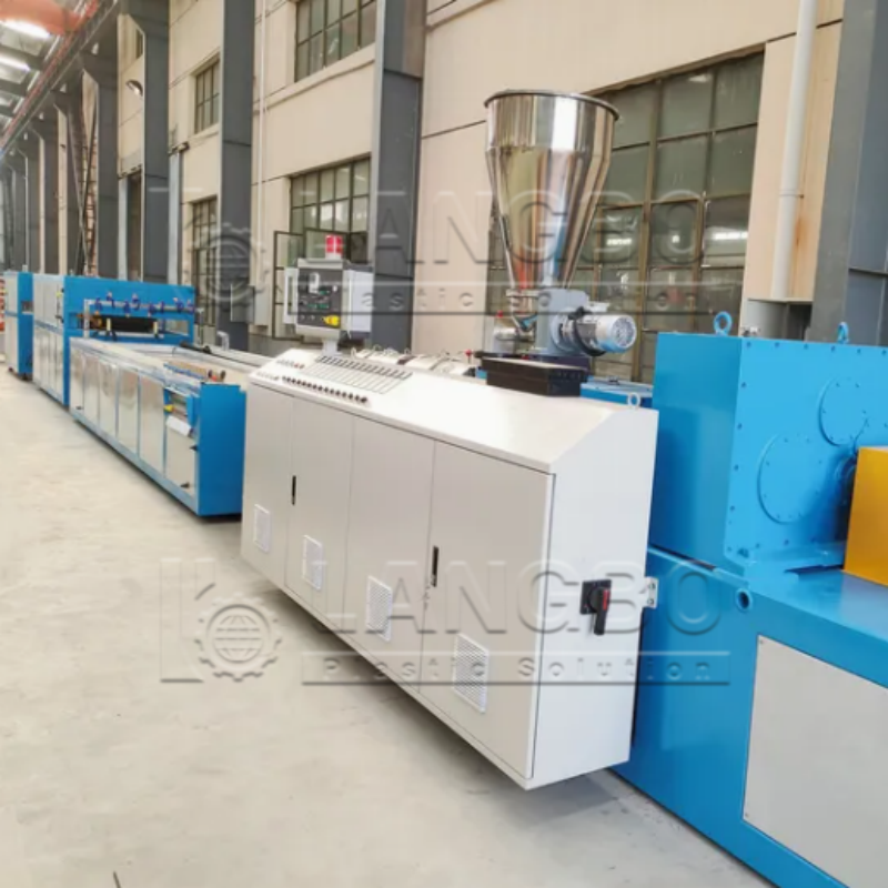 son şirket davası hakkında PVC Door Panel Extrusion Line Supports Continuous PVC Panel Production in Egypt