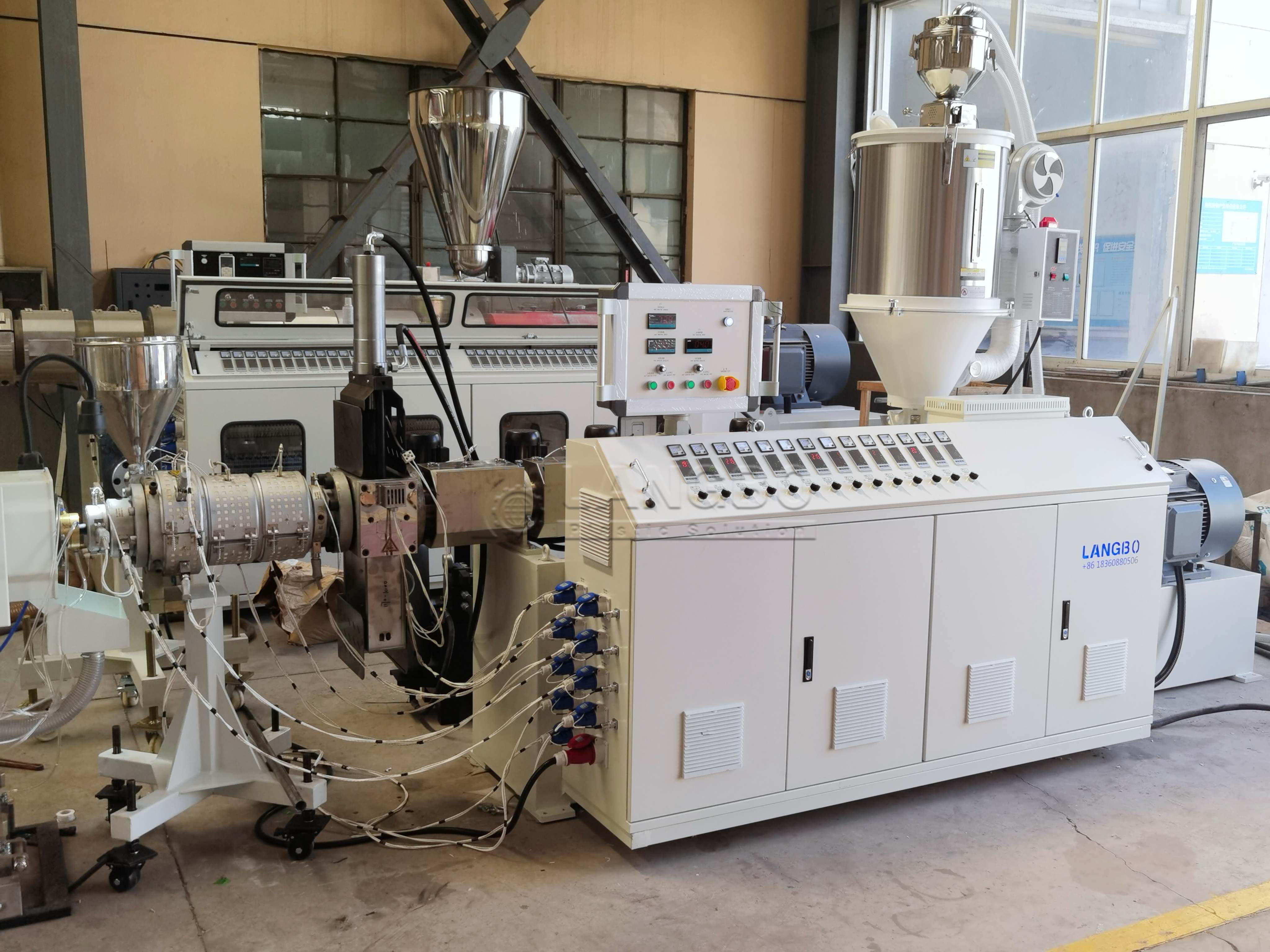 son şirket davası hakkında Tunisia PE Pipe Extrusion Line Project for Water Supply and Infrastructure Applications