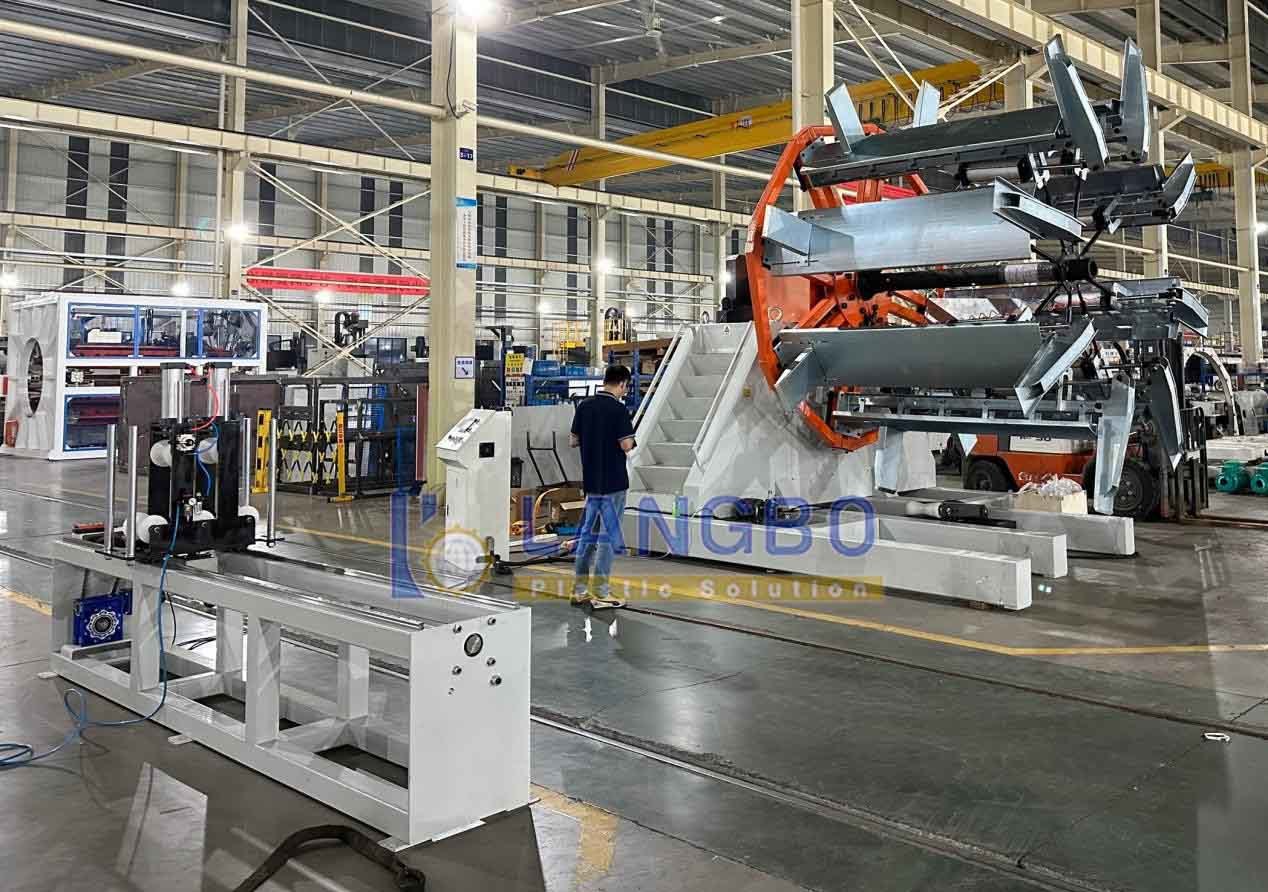 son şirket davası hakkında Arnavutluk'ta sulama boruları üretimi için PE boru sargı projesi