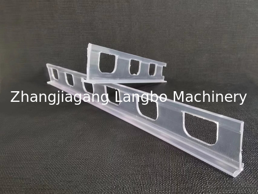 Kalite  Supermarket Cable Cover Transparent PVC Profile Production Line fabrika