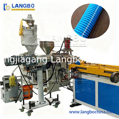 Kalite  16mm-63mm PE PP PA Single Wall Corrugated Pipe Machine fabrika