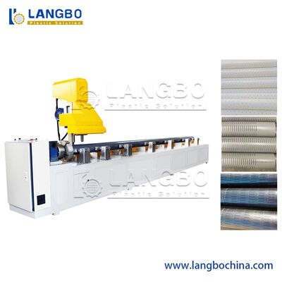 Kalite  PVC Pipe Slotting Machine With High-speed Rotary Structure Reducing Rough Slot Edges fabrika