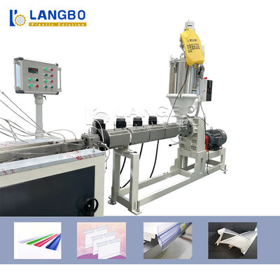 Kalite  PVC Price Tag Holder Extrusion Line | Customizable Sizes High Volume fabrika