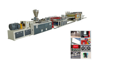 Kalite  Full Automatic WPC Pvc Foam Board Production Line Advertising Board Extrusion fabrika