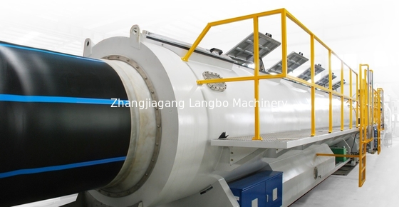 Hdpe PE Boru Ekstrüzyon Üretim Hattı DN630mm Dokunmatik Ekran