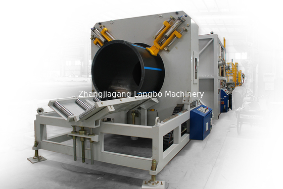 355-800mm çaplı yüksek kapasiteli HDPE PE boru çıkartma hattı entegre dişli kutusu ile