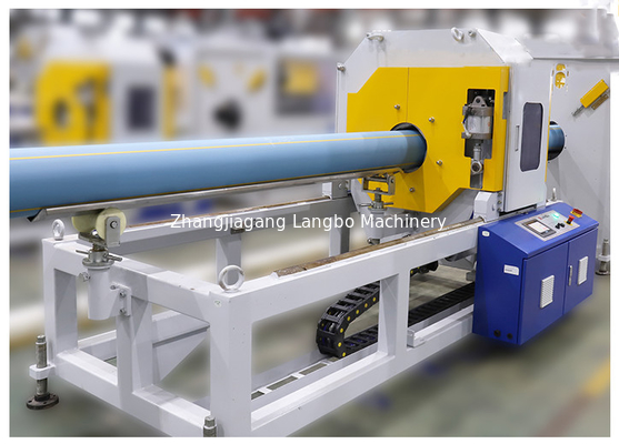 Tek vida ekstrüder 1200mm PE HDPE Plastik boru Tek çıkışlı Plastik makine