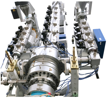 Tek vida ekstrüder 1200mm PE HDPE Plastik boru Tek çıkışlı Plastik makine