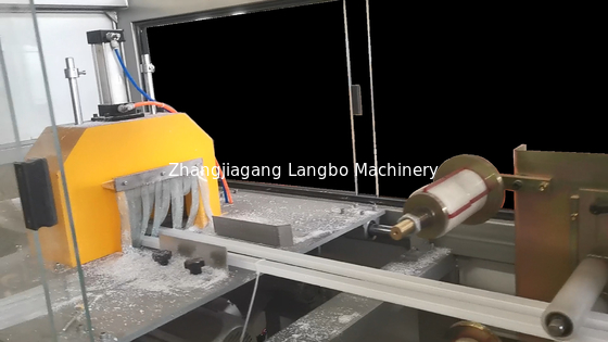 1180mm Profil Boyutu 8m Kalibrasyon Masası ile PVC Kablo Kütük Yapma Makinesi
