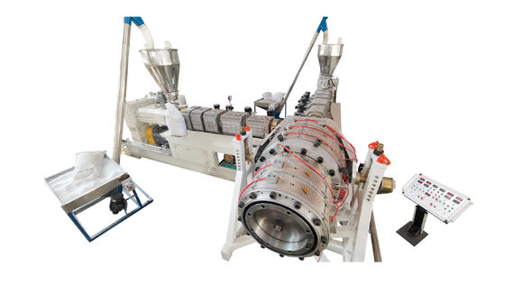 Yüksek verimlilikli PVC boru üretim hattı Plastik Ekstrüzyon Makinesi