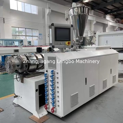 PLC kontrolü PVC boru üretim hattı yüksek çıkış ve verimlilik