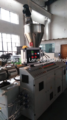 CE ISO Pvc boru çıkartma makinesi 80/156 Konik Çift vida çıkartma makinesi