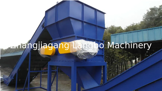Yüksek çıkışlı CE ISO PET şişe plastik çamaşır makinesi ekipmanı