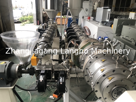 630mm'den ağır PE HDPE boru yapma makinesi