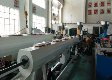 Plastik Konik Çift Vidalı Ekstruder Pvc Boru Ekstrüzyon Makinesi