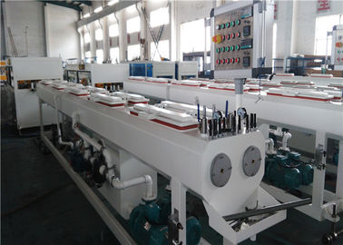 Otomatik çift PVC Boru Ekstrüzyon Hattı 150KG / H / 250KG / HR Ürün Kapasitesi