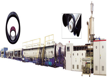 Haul Offs Kesici Üniteleri 90KW Güç ile Çok Katmanlar PE Boru Ekstrüzyon Hattı
