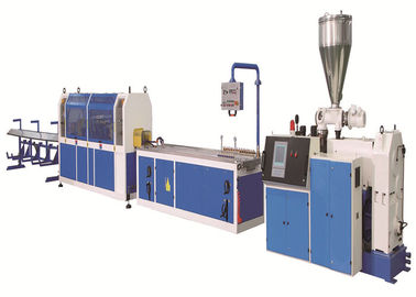 Otomatik Konik Çift Makara Ekstrüder Plastik PVC Tavan Paneli Plywood Tahta Üretim Hatı