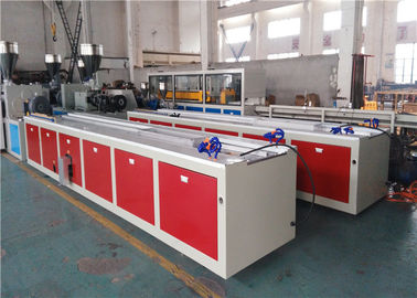 PVC Profile Board Extruder Çit Sileme Şerit PC Çürük Yaprak Ekstrüzyon Yapma Makinesi