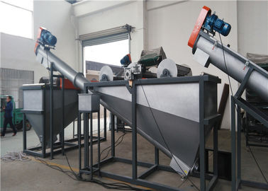 ISO Pet Gevreği Yapma Makinesi Hatları, 1500KG / H Pet Şişe Geri Dönüşüm Makinası