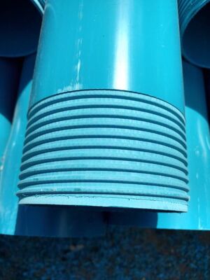 Yüksek verimlilikli PVC boru üretim hattı Plastik Ekstrüzyon Makinesi