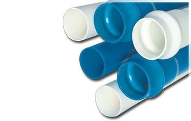 Otomatik PVC Boru Ekstrüzyon Hattı PLC Kontrolü Düşük Bakım Maliyeti Atık Su ve Kanalizasyon Borusu için Konik çift Vida