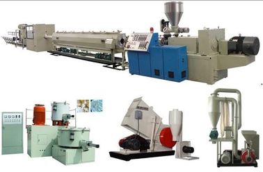 PVC Boru Ekstrüzyon Hattı Çift Vidalı 220 - 415V Giriş Voltajı