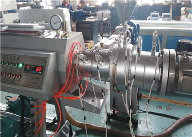 Gaz Su PE Boru Ekstrüzyon Hattı Tek Çıkış 4 - 9m / Min Kapasite