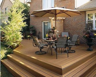 PP / PE WPC Yapma Makinesi, Decking Çit Profil WPC Ekstrüzyon Makinesi