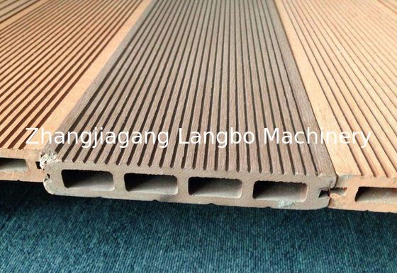 WPC Decking Flooring Post Composite Profile Rail Extrusion Üretim Hatı Yapım Makinesi