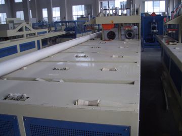 50/63/75/9/110/125/140/160/200/250mm Çevrimiçi Tam Otomatik İki Çift Fırınlı Plastik UPVC PVC Boru Çanlama Makinesi