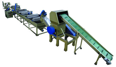 Kırma Atık Plastik Geri Dönüşüm Peletleme Makinesi 600 - 3000kg / H Büyük Kapasiteli