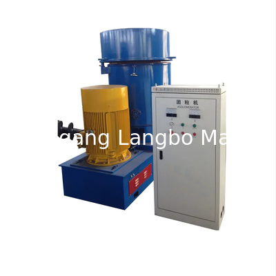 PLC 50-960kg/H PE / PP Filmi için Plastik Aglomeratör Makinesi