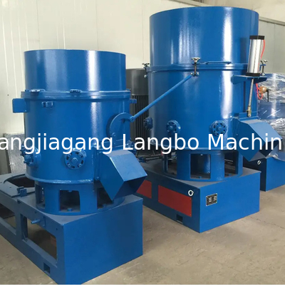 PLC 50-960kg/H PE / PP Filmi için Plastik Aglomeratör Makinesi