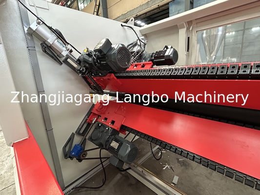 Tam otomatik 180-400mm HDPE boru çıkartma hattı, 160kw motorlu 75/38 çıkartıcı ile