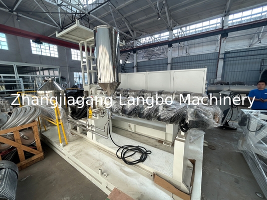 355-800mm HDPE boru çıkartma hattı tek vida çıkartıcı ile