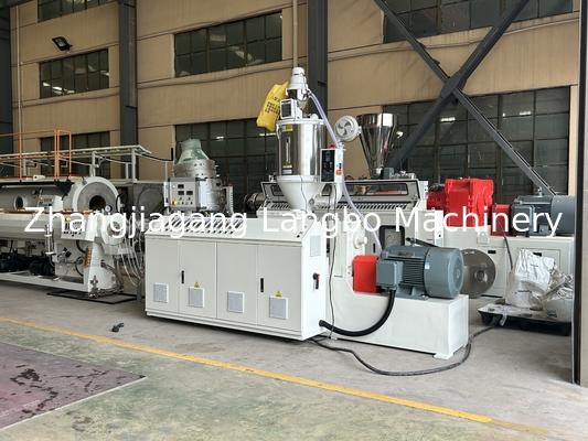 Plastik HDPE PE boru extruder yapma makinesi üretim için