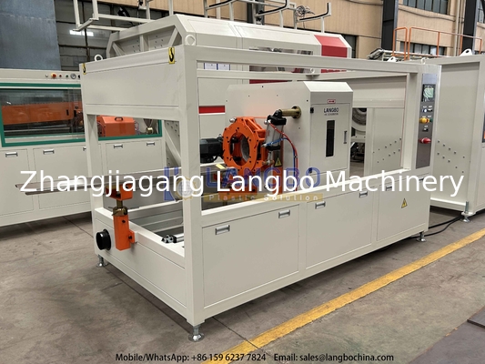 Tam otomatik PVC boru ekstrüder PVC silgi PVC tozlu kauçuk yapma makinesi