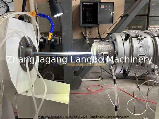 Tam otomatik PVC boru yapım makinesi su temini drenaj kimyasal endüstri madencilik boru