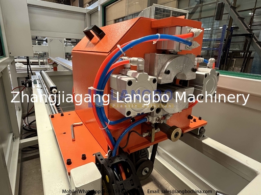 PE dalgalanmış boru extruder elektrik dalgalanmış boru yapma makinesi
