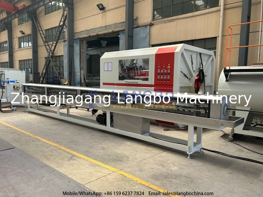 ABB Inverter, 65/33 Ekstrüderli 16-110 mm HDPE boru ekstrüzyon hattında kullanılır