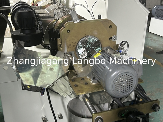 PVC PP PE Plastik Tozu Sıcak Kesme Pelleziting Granulating Granulator Machine / Pelletizer Line
