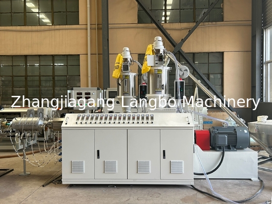 PE HDPE LDPE PPR Tek vidalı plastik ekstrüder Su Gaz Yağ Tedarik Boru Tüpleri Ekstrüzyon Üretim hattı