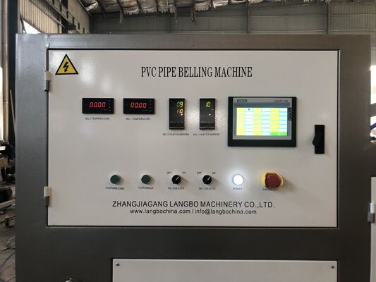 Contactor 16-630mm boru çapı ve çınlama için PVC plastik boru çınlama makinesi