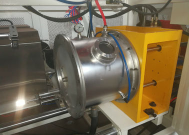 Tek vidalı ekstrüder boru üretim hattı PE PVC Belling Makinesi Yapma hattı 120-800kg/h Kapasitesi ile
