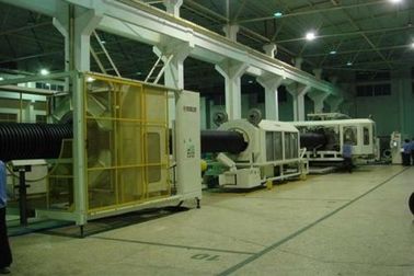 Tek Vidalı PE Boru Ekstrüzyon Hattı, Yüksek Kapasiteli Pe Boru Yapma Makinesi